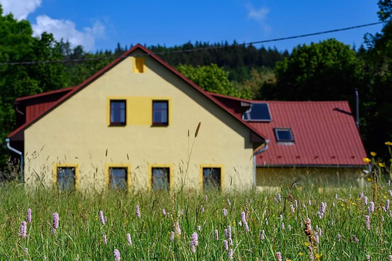 Chalupa Křenov 62 Bernsdorf Exteriér fotografie