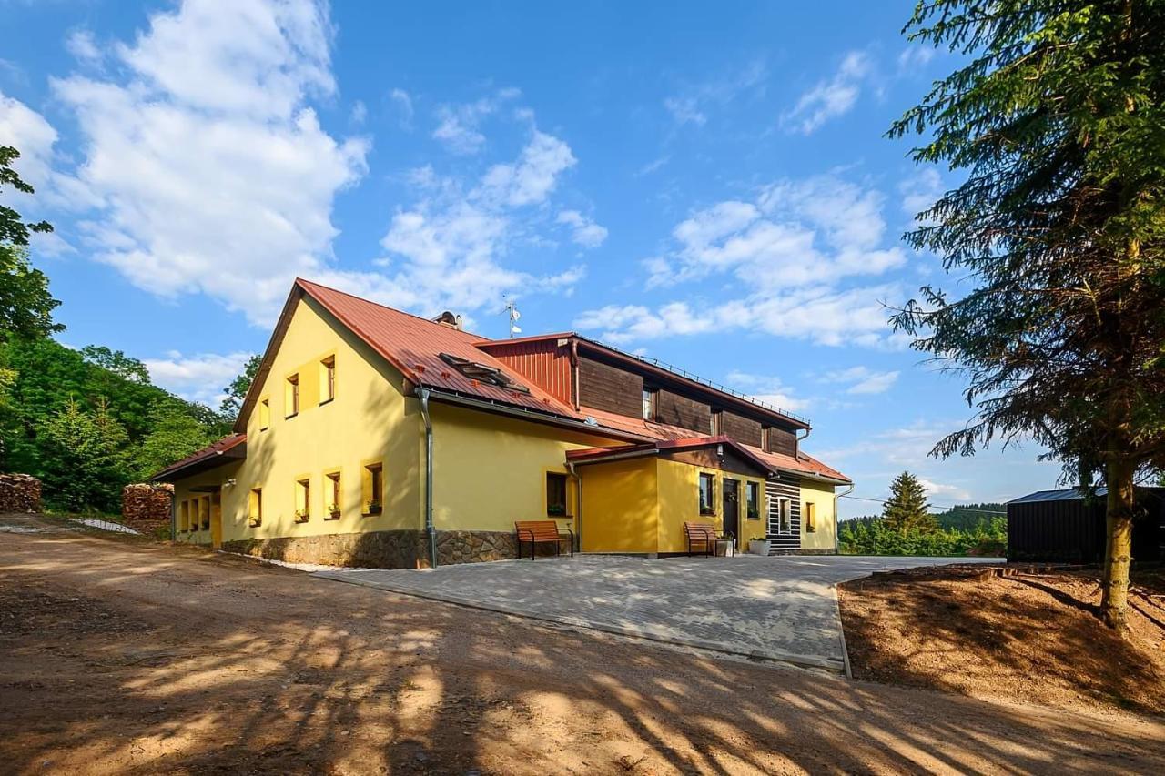 Chalupa Křenov 62 Bernsdorf Exteriér fotografie