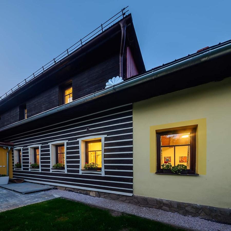 Chalupa Křenov 62 Bernsdorf Exteriér fotografie