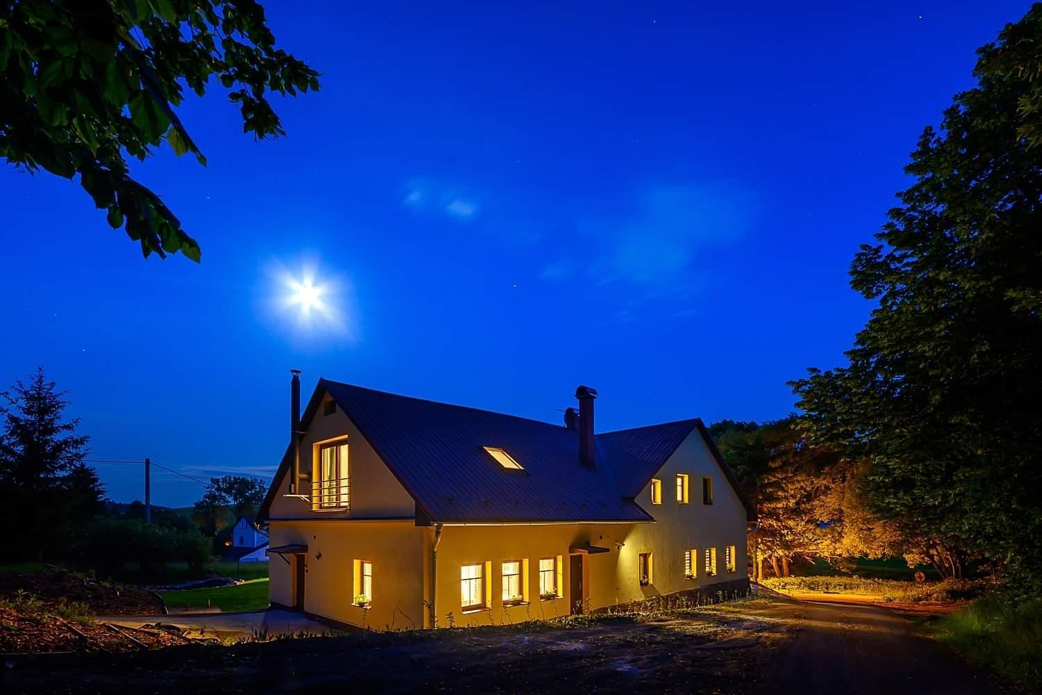 Chalupa Křenov 62 Bernsdorf Exteriér fotografie
