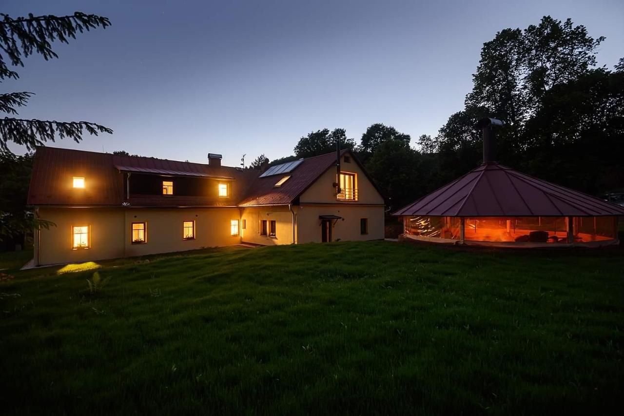 Chalupa Křenov 62 Bernsdorf Exteriér fotografie